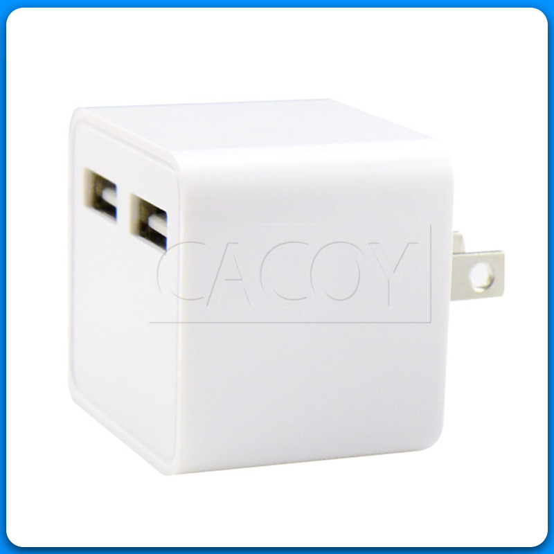 2 ports usb 3.4A wall charger